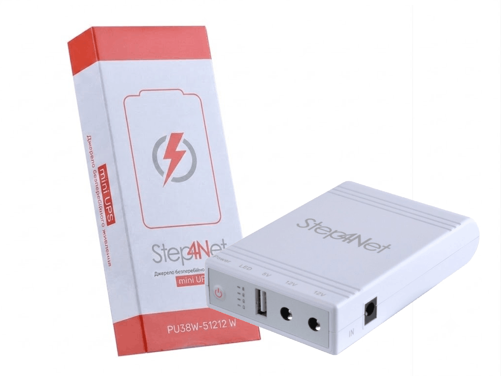 Універсальне джерело безперебійного живлення Step4Net PU38W-51212